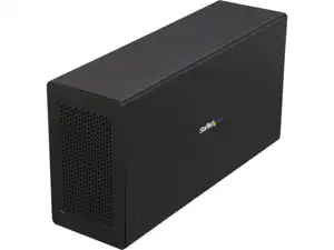 StarTech.com Thunderbolt 3 PCIe Expansion Chassis w/ DisplayPort – PCIe x16 – External PCIe Slot for Thunderbolt 3 Devices (TB31PCIEX16) - system bus extender - DP