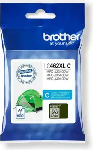 Tinta Brother LC462XLC cyan 1.5k