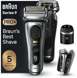 Braun Series 9 Pro+ 9577cc srebrna
