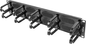 Lanberg Organizer Kabli 19'' 2U typ B crna