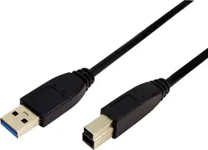 USB 3.0 kabel A->B M/M 2,0 m, dvostruko oklopljen, crni