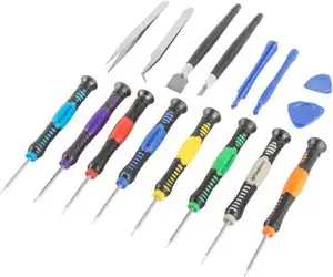 Set preciznih odvijača i pribora za elektroničare, 16 kom.