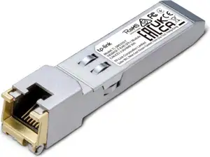 TP-Link TL-SM5310-T V1 - SFP+ transceiver module - 100Mb LAN, GigE, 10 GigE, 5 GigE, 2.5 GigE