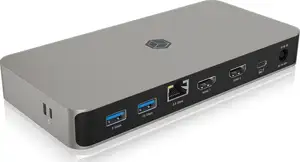 Icybox IB-DK2880-C41 docking station USB4 Type-C with dual video output