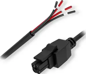 Teltonika PR2PL15B Power Cable with 4-way open wire