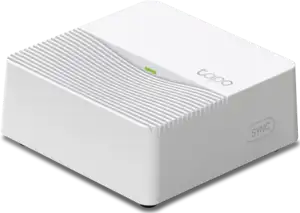 Tapo H200 Smart Hub; microSD Storage (Up to 512 GB); Smart Alarm; Smart Chime; Up to 64 +4 Devices; Wireless: 2.4 GHz Wi-Fi, Sub-1GHz frequency.