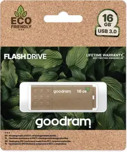 GOODRAM 16GB UME 3 ECO FRIENDLY smeđa [USB 3.0]
