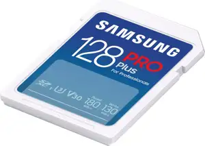 SDXC Card Samsung PRO Plus, 128GB, U3, V30, UHS-I, 180MB/s