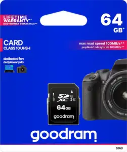 GOODRAM SDHC 64GB Class 10 UHS
