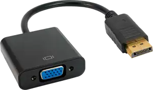 AKYGA Converter adapter with cable AK-AD-36 DisplayPort (m) / VGA (f) 15cm