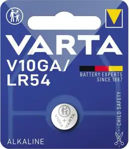 VARTA Professional Electronics Batterie V 10 GA LR54 1er Blister