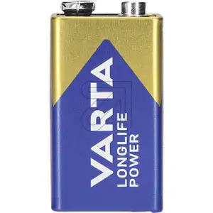 VARTA Longlife Power Batterie E-Block 6LR61 9V 1er Blister