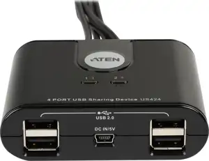 Aten US424 USB 2.0 Switch 4x USB 2.0 devices on 4 PCs