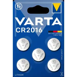 VARTA Professional Electronics Knopfzelle Batterie CR 2016 5er Blister
