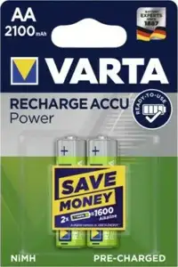 VARTA Ready2Use Akku Mignon AA HR6 2er Blister (2100 mAh)