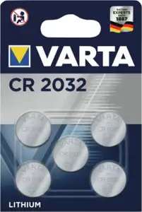 VARTA Professional Electronics Knopfzelle Batterie CR 2032 5er Blister