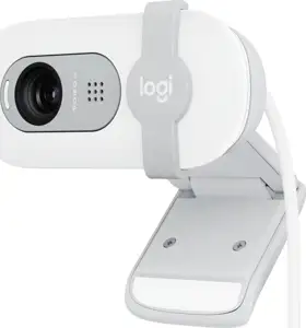 Webcam Logitech Brio 100, Off-White, USB