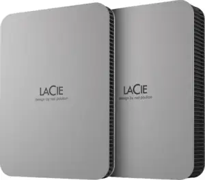 LaCie Mobile Drive Secure (2022) 4TB Externe Festplatte USB 3.2 Gen 1 Space Gray