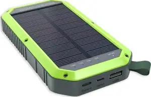 RealPower Powerbank PB-10000 Solar crna 10.000mAh