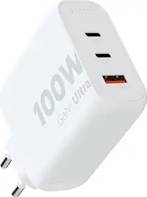 Wall Charger Xtorm 100W GaN2 Ultra, 2x USB-C PD, USB-A