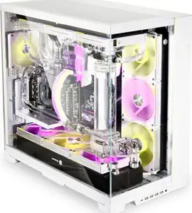 Case Lian Li O11 Dynamic EVO XL, ATX, Big-Tower, Tempered Glass, White