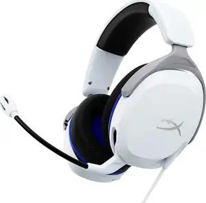 HyperX Cloud Stinger 2 Core žičane gaming slušalice za PlayStation – bijele, 6H9B5AA