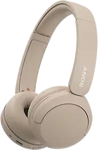 Sony WH-CH520 Headset Wireless Head-band Calls/Music USB Type-C Bluetooth Charging stand Cream