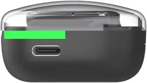 WHITE SHARK bluetooth earbuds slušalice s mikrofonom GEB-TWS37 HYPERBEAT crne