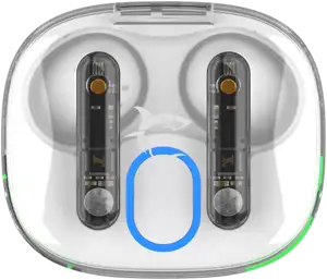 WHITE SHARK bluetooth earbuds slušalice s mikrofonom GEB-TWS37 HYPERBEAT bijele