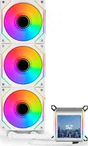 AIO Liquid Cooler GALAHAD II LCD 360 SL-Infinity, ARGB, White