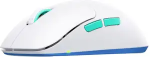 Cherry XTRFY M8 bežični igraći miš, 21000 cpi, USB, bijeli