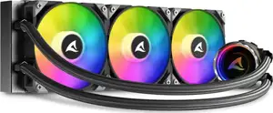 Sharkoon vodeno hlađenje S90 RGB 3 ventilatora 360mm crna
