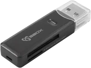 SBOX USB 3.0 čitač kartica CR-01