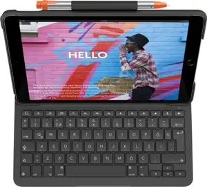 Keyboard case Logitech Slim Folio for iPad (10th Gen), Gray, SLO g.