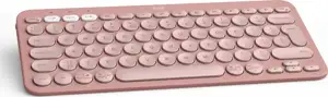 Keyboard Logitech Pebble Keys 2 K380S Multi-Device, Rose
