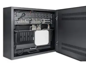 Intellinet 713689 Low-profile hanging rack cabinet 19