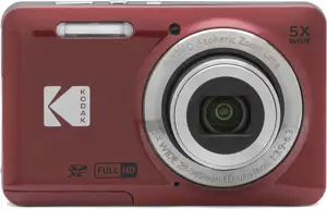 Kodak Pixpro FZ55 friendly Zoom 16MP 6x digital zoom digital camera red
