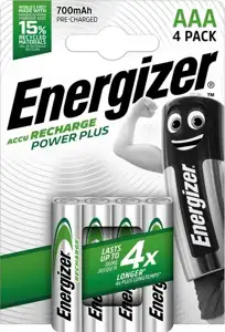 Energizer Akku Recharge -AAA HR03 Micro 700mAh 4St.