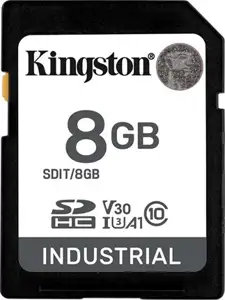Kingston Industrial - flash memory card - 8 GB - microSDHC UHS-I