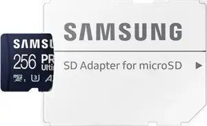 Samsung Ultimate microSDXC 256GB UHS-I U3 [Zapis 130MB/s Odczyt 200MB/s]