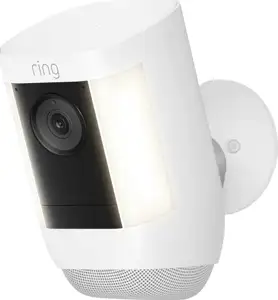 Amazon Ring Spotlight Cam Pro Battery White