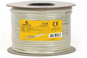Gembird CAT6 UTP LAN cable (CCA), stranded, 100m