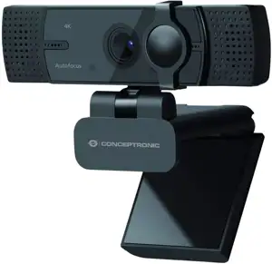 CONCEPTRONIC Webcam AMDIS 4K Ultra-HD AF-Webcam+2 Microph.sw