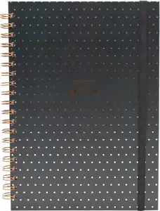 Blok kolegij A4 crte 120L s gumicom Dots 1 Marker crni 2429