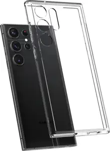Spigen Ultra Hybrid, zaštitna maska za telefon, prozirna - Samsung Galaxy S23 Ultra
