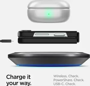 Spigen Air Skin Pro, zaštitna maska za telefon, crna - Samsung Galaxy Z Flip5 (ACS06239)