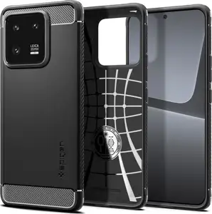 Spigen Rugged Armor, zaštitna maska za telefon, crna - Xiaomi 13 Pro (ACS05325)