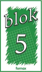 Blok za bilješke 100x170mm 50L br.5 Fornax