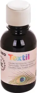 Boja tempera za tekstil 125ml CMP.410TX125800 crna