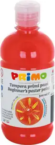 Boja tempera 0,5 litre Primo base CMP.202BR500300 crvena